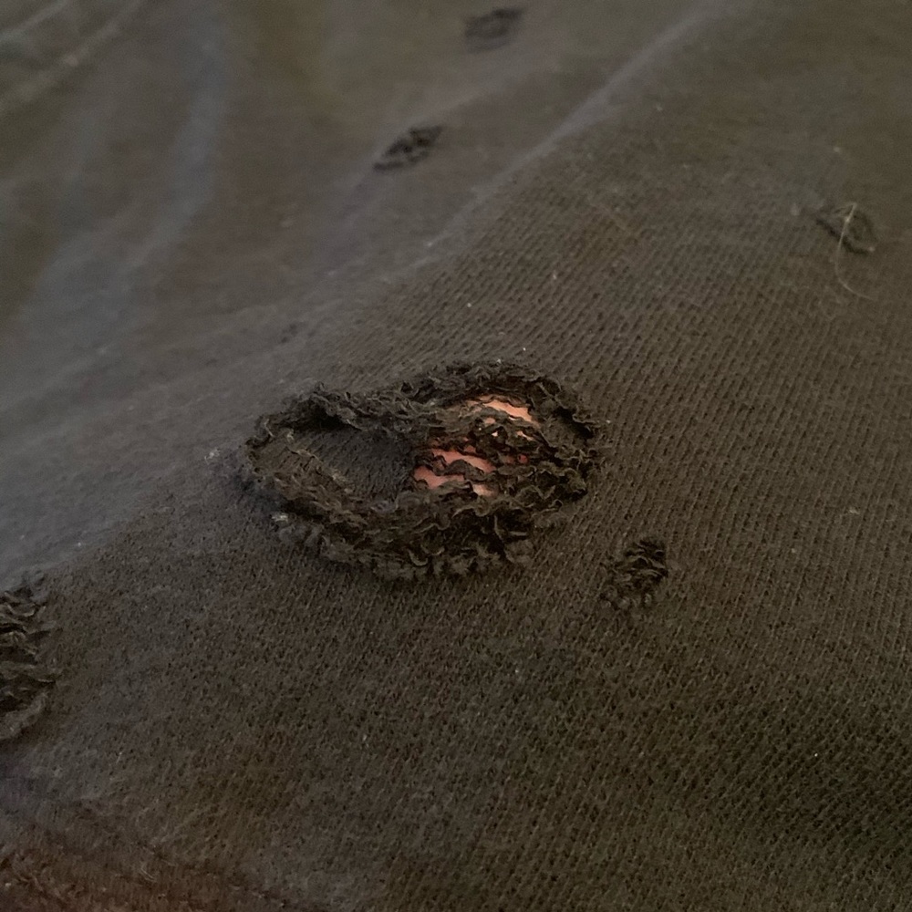KUWALLA TEE Black LASHES hoodie Small - Picture 8 of 13